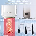 Laser Hair Removal, IPL Hair Removal for Women and Men with 5 C°Sapphire Ice-Cooling Function, At-Home Hair Removal Device for Armpits Back Legs Arms Face Bikini Line,Unlimited Flashes,Nearly Painless - Image 3