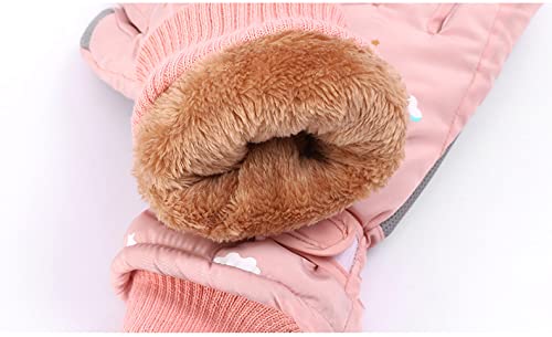 Kids Boys Cute Unicorn Girls Winter Mittens Waterproof Warm Fleece Lined Thermal Snow Ski Mitten Gloves3
