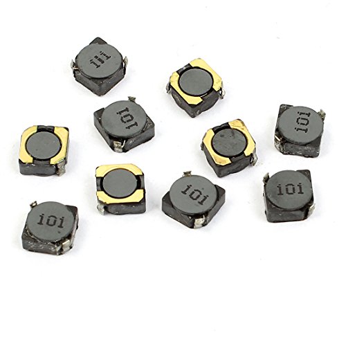 Aexit 10 Pcs 1.5A 101 100UH Inductance Surface Mount SMD Power Inductors 6mmx6mmx2.8mm (f05b381c9e3466cc385cebf5f0cffb9d)