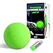 Glow in the Dark Lacrosse Ball - Night Practice & Training Equipment for All Ages | 2 Pack Official Size & Weight | Indoor/Outdoor Lacrosse Ball with Led Lights | Ideal Sports Gifts for Boys/Girls