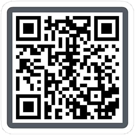 QR Code Funny Rick Rolled Meme Vinyl Sticker