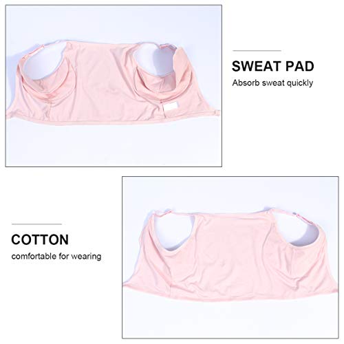 Protetor de axila lavável e respirável de secagem rápida da Exceart, almofada de axila antiodor para