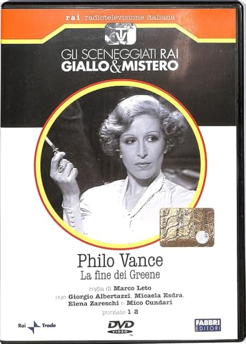 A.A.V.V. TeknoFilm - DVD – Sceneggiati RAI - GIALLO & MISTERO - PHILO VANCE: LA FINE DEI GREENE (2 puntate) di Marco Leto (1974) - FABBRI EDITORI