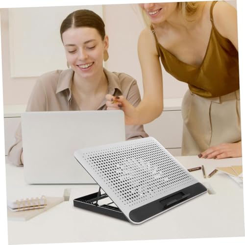 Base para portátil con ventilador y velocidad ajustable miniatura 6