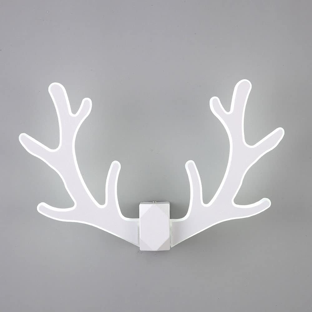 SXECAEPS Led Wall Light Indoor 10W Sconce Lamp, Acrylic Lampshade Metal Modern Lamps for Living Room Bedroom Hallway Corridor Stairs Lighting Fixture/White-3000K