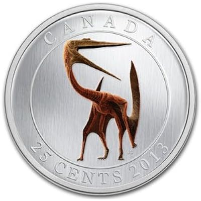 2013 Prehistoric Creature - Canada 25-cent Glow-in-the-Dark Coin