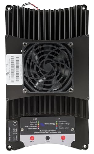 Victron Energy Buck-Boost DC-DC Converter 100 Amp for Charging a 12V or 24V Service Battery in Vehicles