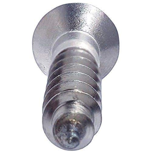 Phillips Flat Head Wood Screw 316 Stainless Steel #6 x 1 Qty 25