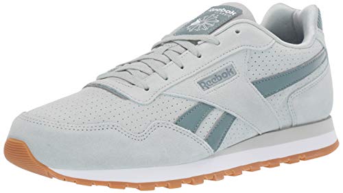 Reebok Women's Classic Harman Run Sneaker, sea Spray/Fog/Smoky Rose/White/Gum, 9.5