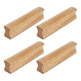 Tighall 6PCS Wooden Simple Drawer Handles, 2.5