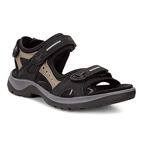 ECCO Offroad, Sandalia deportiva Mujer, Black Mole Black, 40 EU