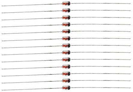 Fast Switching Diode 1N4148 200mA 100V Electronic Components 500Pcs Circuit Diode for Electronics Repair and DIY Projects