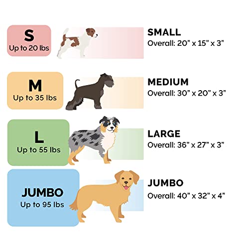 Image of Furhaven Pillow Dog Bed for Medium /Small Dogs w /Removable Washable Cover - Ultra Plush Faux Fur & Suede Mattress - Cream, Medium (Pack of 3)