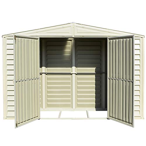 Duramax SidePro 10,5' x 3' Display Schuppen – Beige – Bild 8