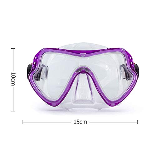 MOUNTDOG Snorkel Mask, Scuba Diving Goggles with 180 Degree View and Tempered Glass for Adults and Youth, Anti-Fog and Anti-Leak Snorkel Scuba Diving Mask