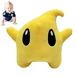 10' All Star Collection Luma Star Stuffed Plushies Toy, Cute Star Plush Doll, Soft Star Throw Pillow Decorations for Kids Adult Teenager Birthdays & Fans to Collect (Yellow)