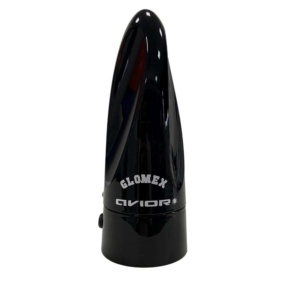 Glomex – Antenna TV Terrestre Omnidirezionale Avior 10x21cm (Nero), Modello VT300-BK – Amplificatore Interno, Riceve TV/FM, Kit Completo, Per barche a vela, motore, gommoni, yacht – Massima Ricezione