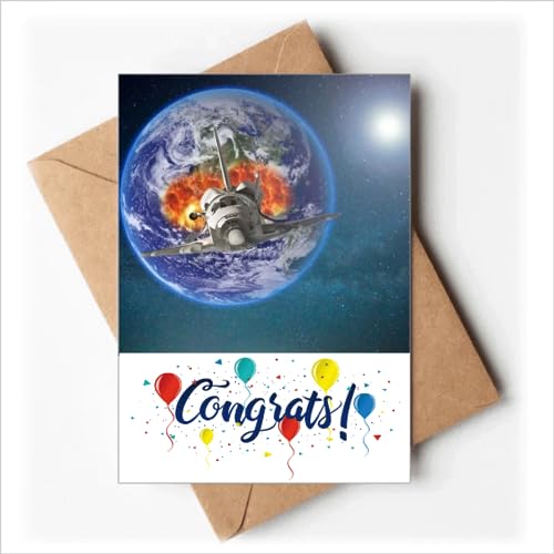 Enveloppes de vœux Earth Spacecraft pour éviter les courriers banals grâce aux planètes
