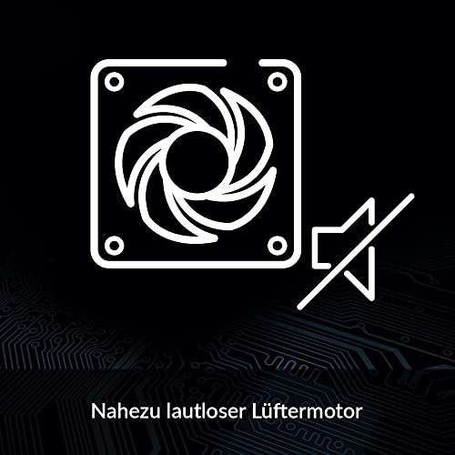 ARCTIC P12 Silent - PC Lüfter, 120 mm Gehäuselüfter, besonders leise – Ansicht 4