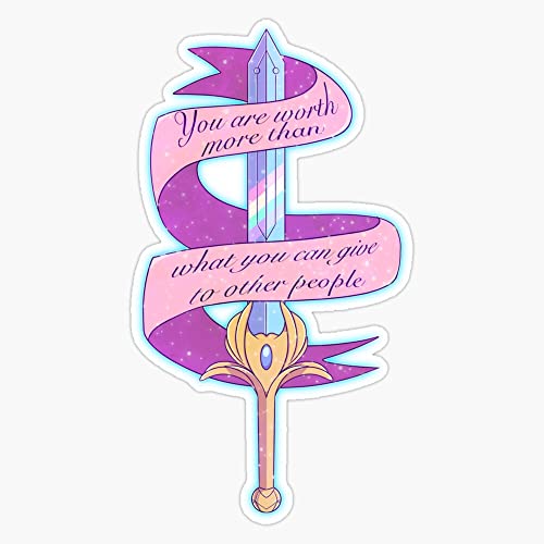 She-Ra Sword And Banner Quote Bumper Sticker Vinyl Decal 5