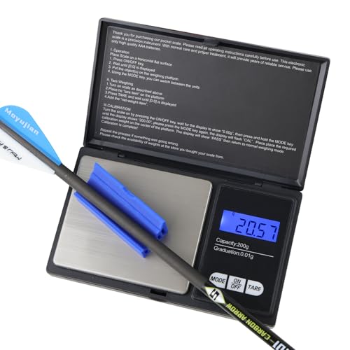 Arrow Scale Arrow Scale Digital Grain Portable High-Precision Scale Can Be Precise to Two Decimal Placesused for Various Items that Require Precise Weight （No Battery Included）