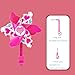 MARALANG Baby Carriage Windmill Decoration,Flower Patterned Handlebar Windmill, Decoration Parts Accessories for Bikes