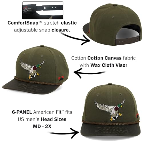 Image of Paramount Outdoors Sporting Hat Collection for Men Hunting and Fishing Caps with ComfortSnap