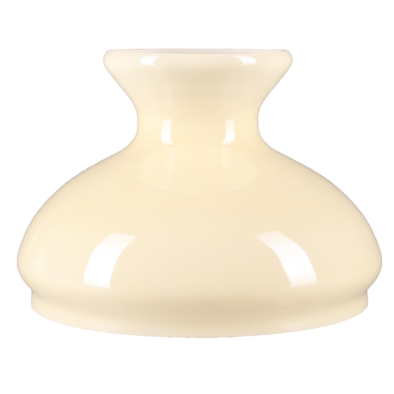 Petroleumglas Lampenglas Ersatzglas Ø185mm Leuchtenglas Opalglas Glasschirm 140mm Höhe Grün