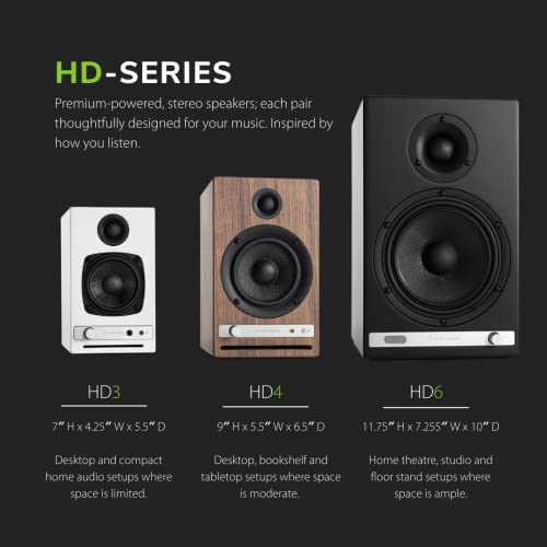 Audioengine HD4 Haut-Parleur sans Fil Bluetooth | Haut-parleurs pour PC de Bureau, Enceinte Musicale pour la Maison aptX HD Bluetooth, d’Enceintes Stéréo de Bibliothèque Amplificateur Intégré (Noyer) - Les Beatles, Paul McCartney, John Lennon, RIngo Starr, George Harrison Audioengine HD4 Haut-Parleur sans Fil Bluetooth | Haut-parleurs pour PC de Bureau, Enceinte Musicale pour la Maison aptX HD Bluetooth, d'Enceintes Stéréo de Bibliothèque Amplificateur Intégré (Noyer) – Image 7