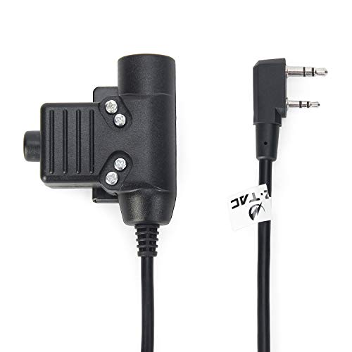 ZTAC U94 Connecteur PTT Kenwood 2 Broches Push to Talk pour Talkie Walkie Airsoft Z113-KEN Cover