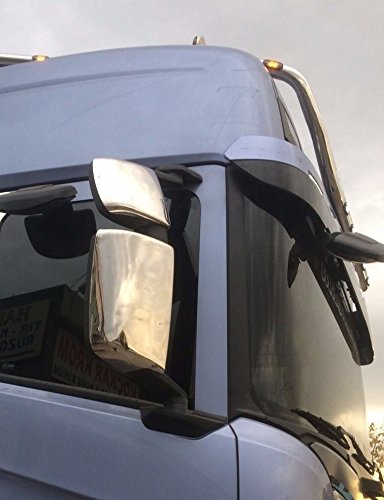 Cornici fari in acciaio inox per SCANIA SERIE STREAMLINE, NEW R, SERIE
