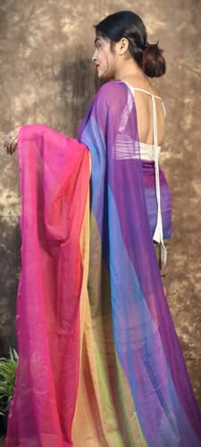 Image of Pure Cotton Saree | Soft & Lightweight | Handloom Woven Elegance for Festive & Casual Wear