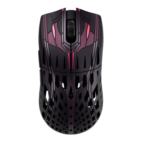Image of PWNAGE Trinity Wireless Gaming Mouse 8kHz - 39 Grams Ultralight Esports Pro Gamer Flawless Professional Custom Xero PAW3950 Optical Sensor 36,000 DPI - 8000Hz -100% PTFE Skates Symm 2 - Sakura Samurai
