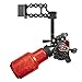 Cajun Bowfishing Winch Pro Reel Bowfishing Kit - Ultimate Bowfishing Bundle Including Winch Pro Reel, 25 yards of 250 lbs. of Line, 2 Arrows W/Piranha Points, Slides, Stops, and Brush Fire Arrow Rest
