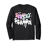 Photo Gallery spooky season groovy retro halloween costume ragazze outfit maglia a manica Photo Gallery spooky season groovy retro halloween costume ragazze outfit maglia a manica