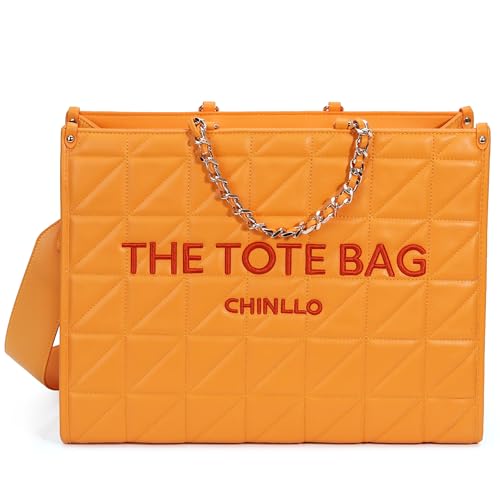 Image of Chinllo Laptop Tote Bag for Women Top Handle Satchel Purse and Handbags Work Compartment with Shoulder Strap