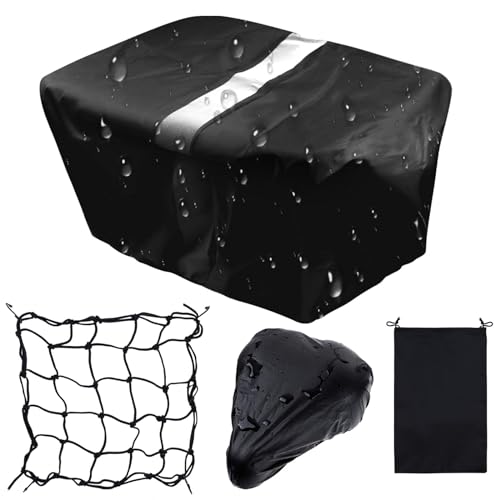 Fahrradkorb Regenschutz Wasserdicht - Passt Für 5-20 Liter Körbe