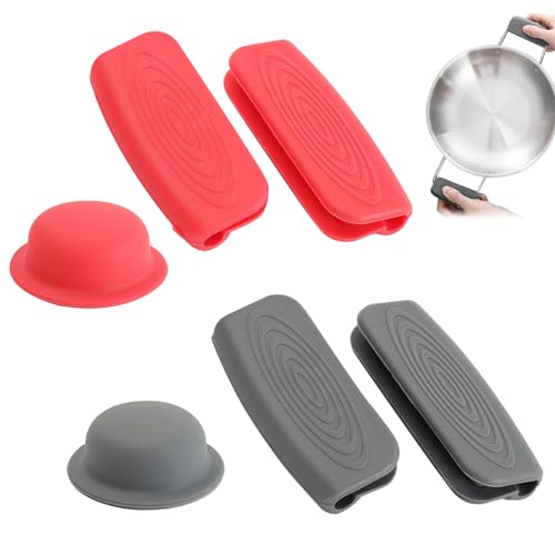 Imagen de 2 Pares Asas de Silicona para Ollas Rairsky