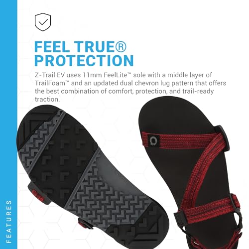 Image of Xero Shoes Men's Z-Trail EV Barefoot Hiking Sandals