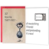 ICOOLYI Funny 30th Birthday Card – Hilarious Joke Gift for Men & Women, Perfect for 30 Year Old Party & Decorations