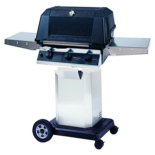 MHP WHRG4DD Hybrid Natural Gas Grill W/SearMagic Grids On Stainless Cart