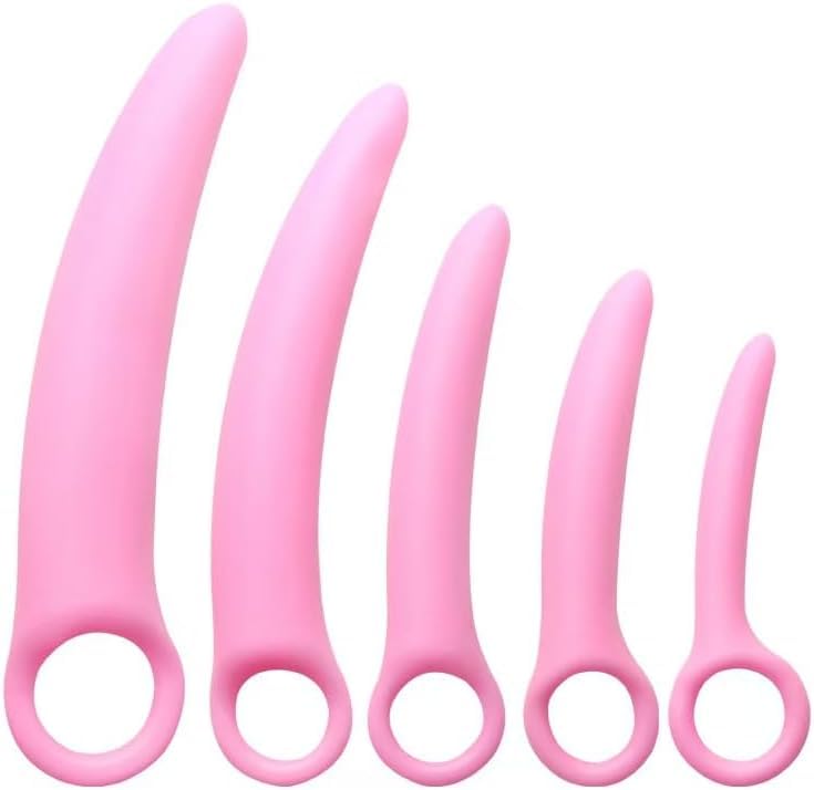 FBBBKKML Set de 5 Dilatadores Progresivos de Silicona Hipoalergénica Hi1