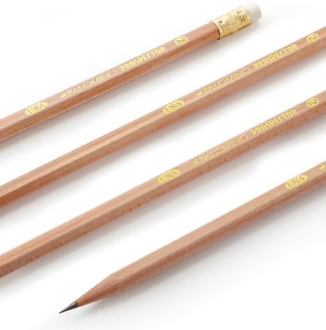 Prospector Natural #2 School Pencils (144 Count) - Made in the USA