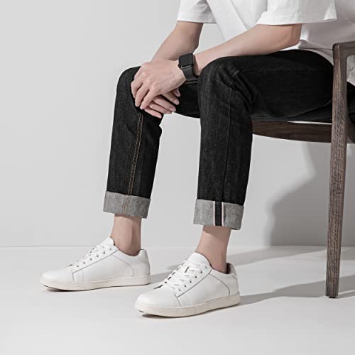 Image of Jousen Men's Casual Shoes Business Leather Dress Sneakers