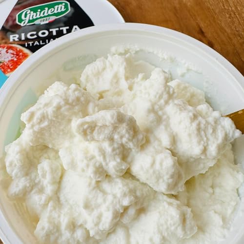 Ghidetti Rb^`[Y 295g C^AY q狍~NgpbEfU[gɍœKbMfbeB Italian Ricotta Cheese from Grassfed CowsbIdeal for Cooking & Dessert ? 