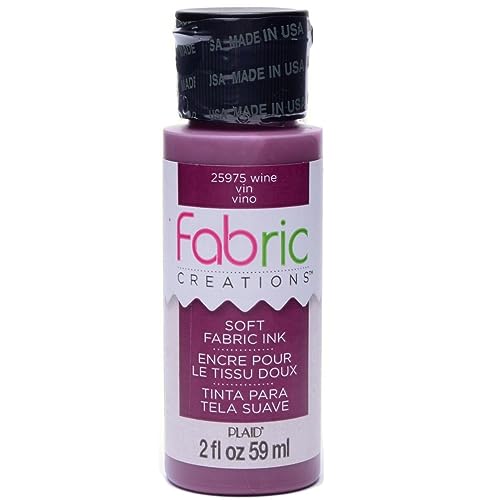 Fabric Creations Fabric Ink in Assorted Colors (2-Ounce), Wine