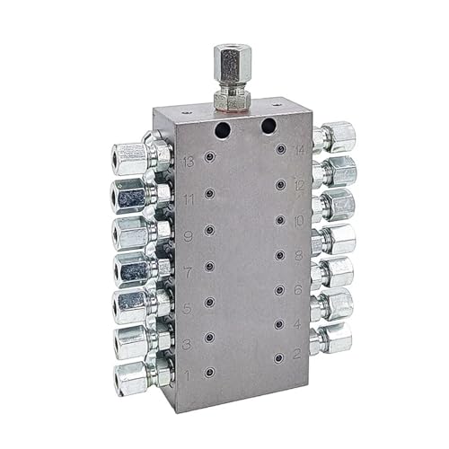 Centralized Lubrication System Grease Distribution Block Central Lubrication Systems for Progressive Distributor Valve Hydraulic Manifold Block