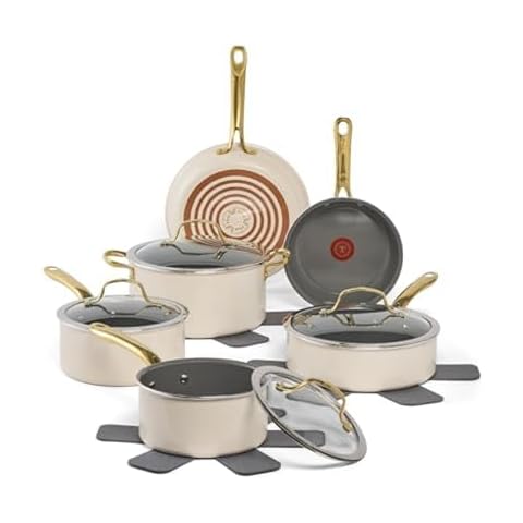 T-fal Preserve Ceramic Cookware Set Cover