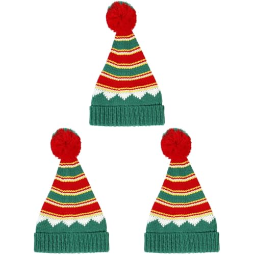 Accessoire hiver adorable pour fêtes lot de 3 bonnets femmes