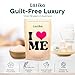 Latika Soak Set of 3 - I Heart Me Bath Soaks with Oats, Milk & Honey for Self-Love & Self-Care – for Relaxation, Muscle Recovery & Skin Nourishment – Stress Relief Soaking Salts